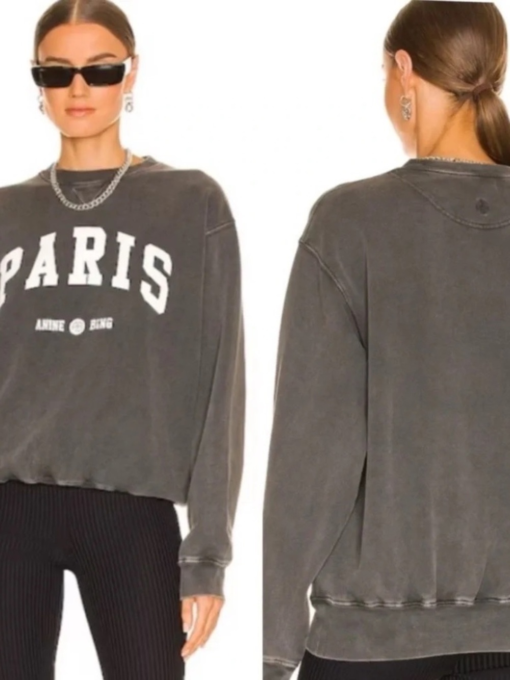 Annie Bing PARIS Sweatshirt SZ M